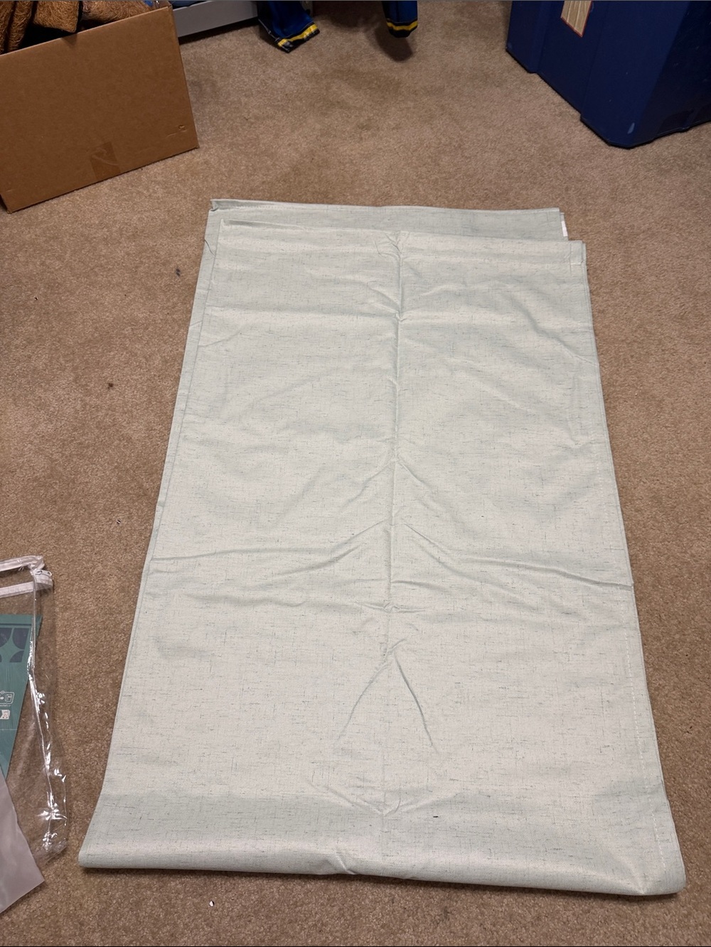 Emema sage green blackout curtains